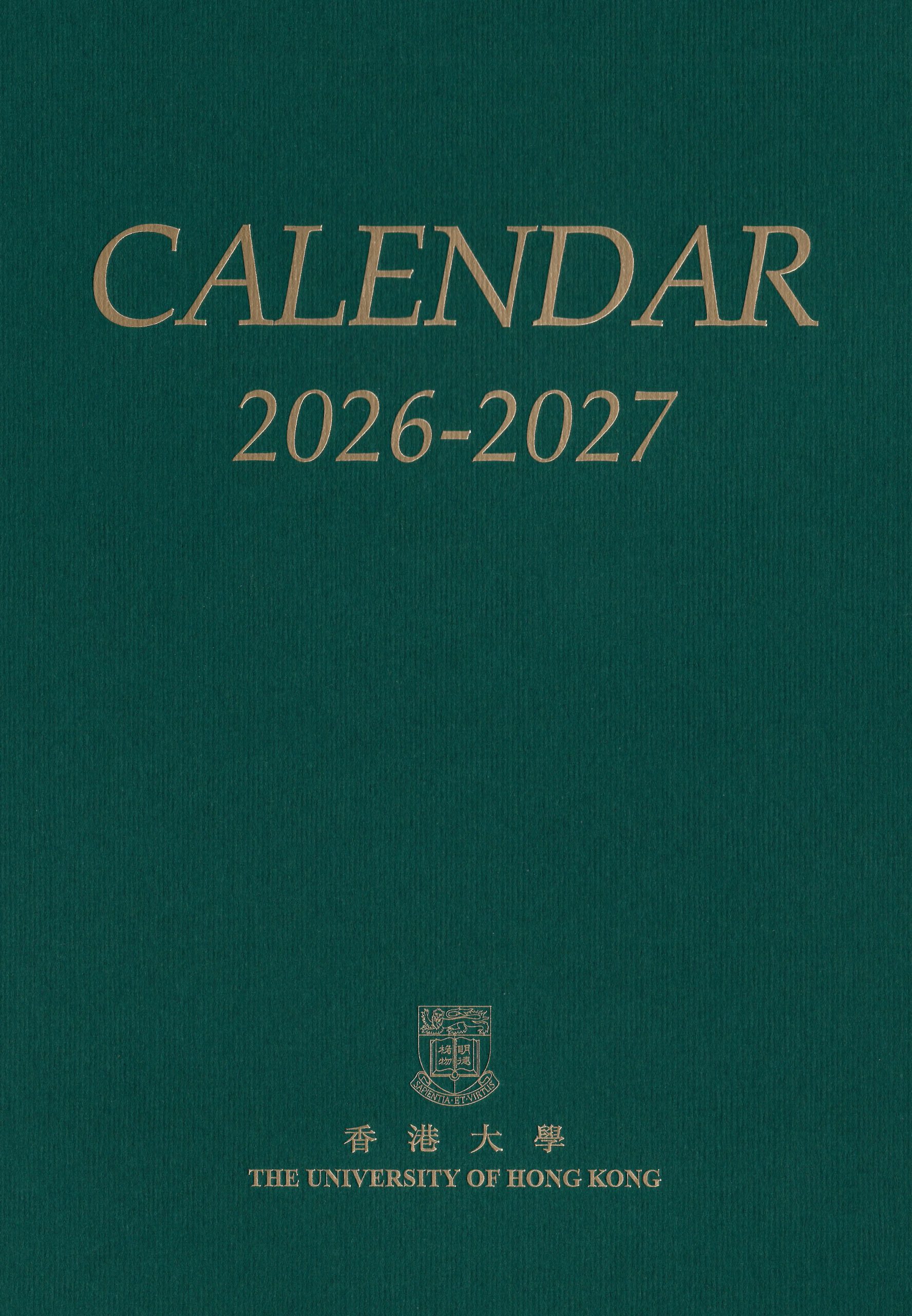 Calendar 2026-2027